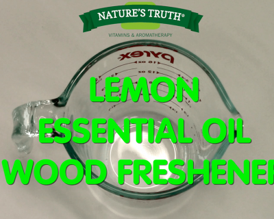 DIY Lemon Wood Freshener