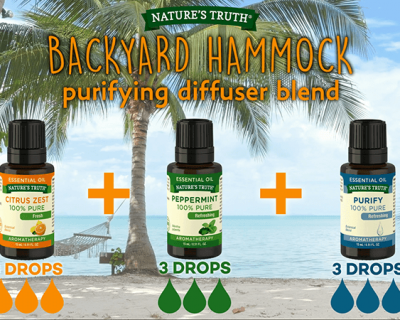 Backyard Hammock Diffuser Blend