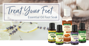 relaxing foot bath recipe DIY using essential oils
