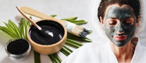 relaxing DIY face mask using Activated Charcoal, Coconut Oil, 100% Pure Lavender Oil, and 100% Pure Tea Tree Oil